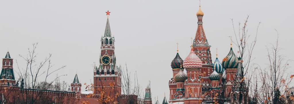 The domes of the Kremlin.